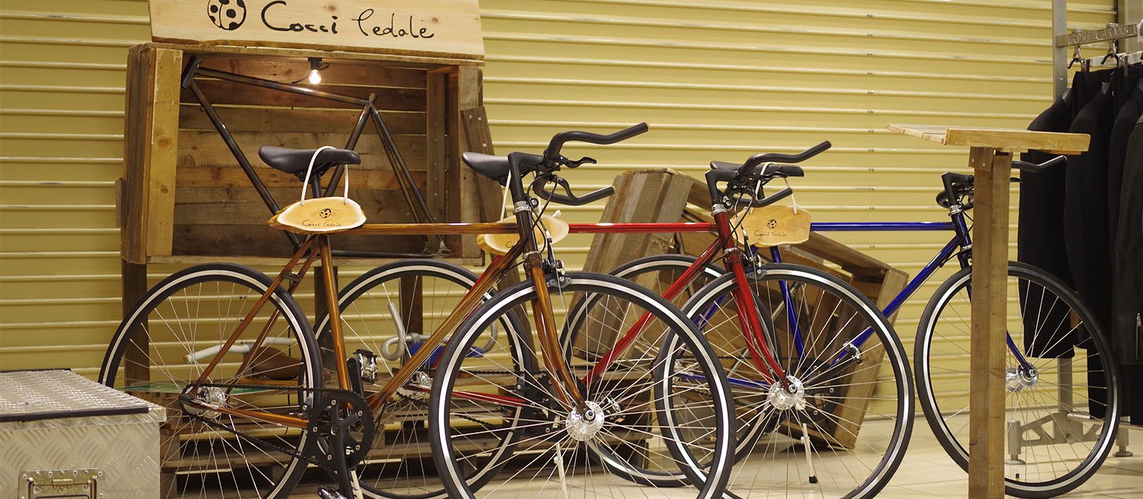 渋谷の東急本店５Ｆにておしゃれ自転車Cocci Pedaleのブースが期間限定で登場