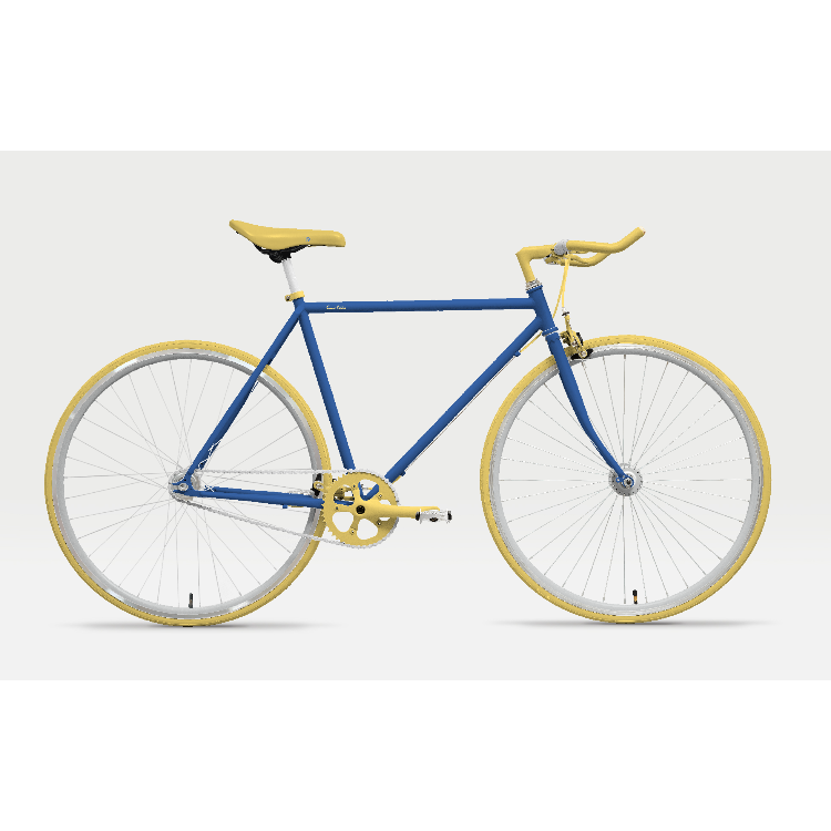 自転車（160cmフレーム） - ＜ベース：デザイン事例・OCEAN BLUE1＞