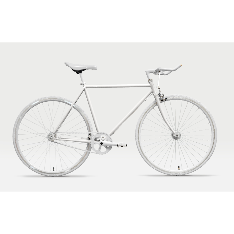 自転車（160cmフレーム） - ＜ベース：一括変更・ホワイト＞