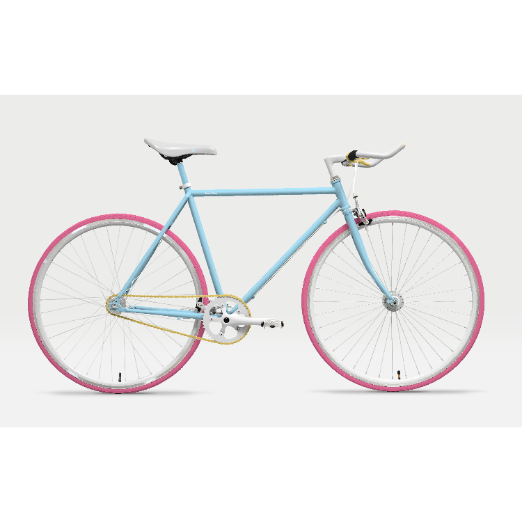 自転車（160cmフレーム） - ＜ベース：デザイン事例・LIGHT BLUE3＞
