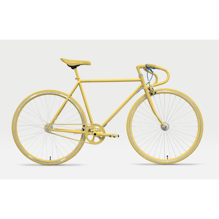 自転車（160cmフレーム） -＜ベース：デザイン事例・YELLOW＞
