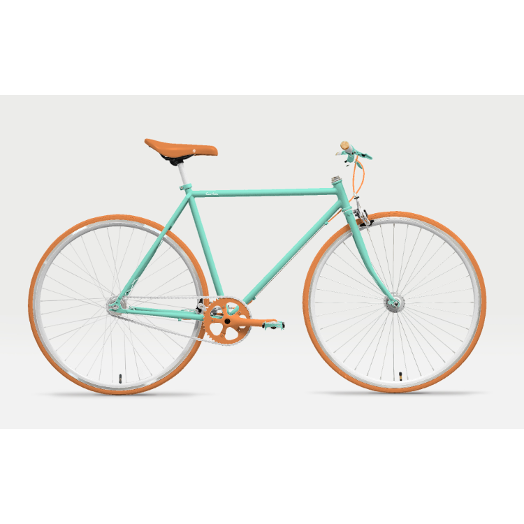 自転車（160cmフレーム） -＜ベース：デザイン事例・EMERALD GREEN＞