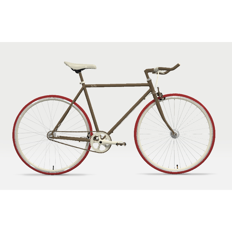 自転車（160cmフレーム） - ＜ベース：デザイン事例・BROWN2＞