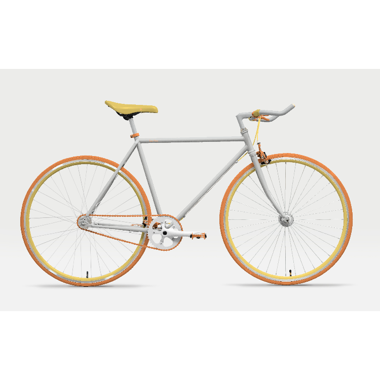 自転車（160cmフレーム） - ＜ベース：デザイン事例・PEARL GRAY6＞