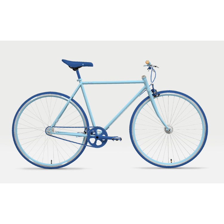 自転車（160cmフレーム） - ＜ベース：デザイン事例・LIGHT BLUE＞