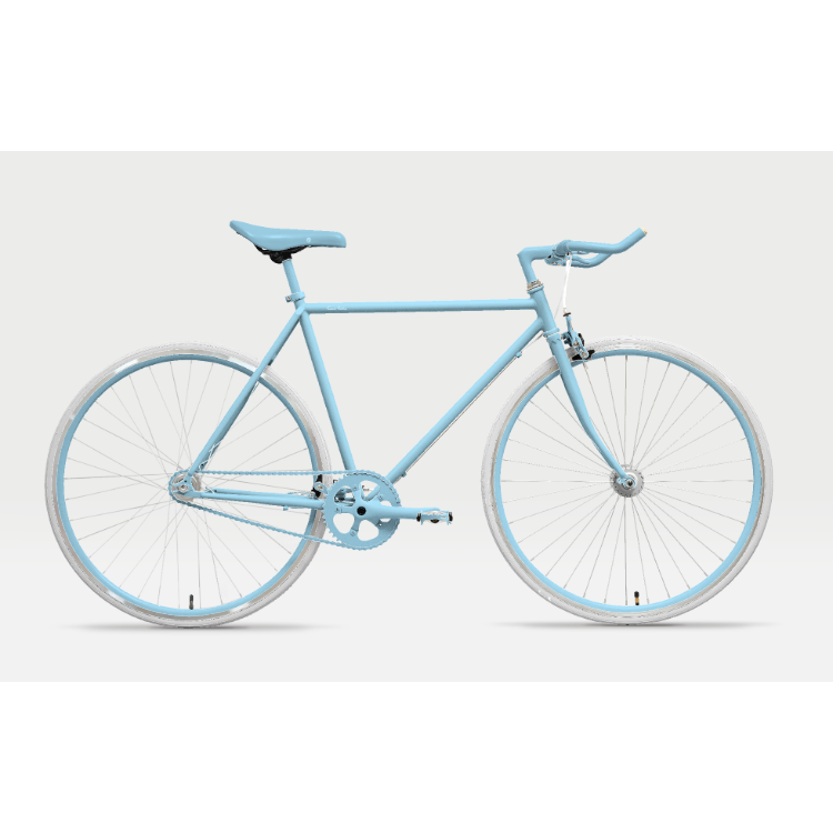 自転車（160cmフレーム） - ＜ベース：一括変更・ライトブルー＞