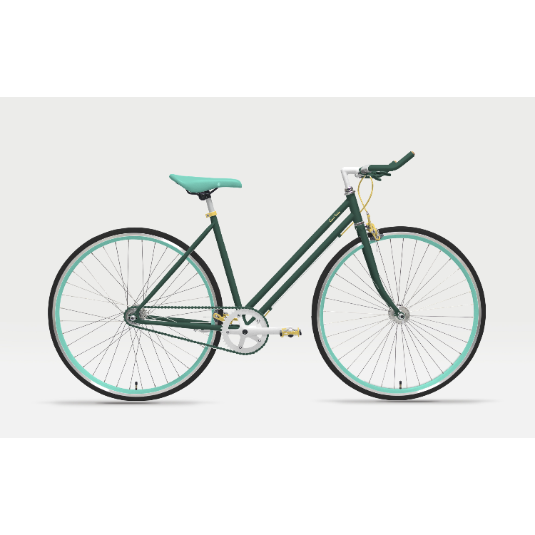 自転車（148cmフレーム） - ＜ベース：デザイン事例・RICH GREEN3＞