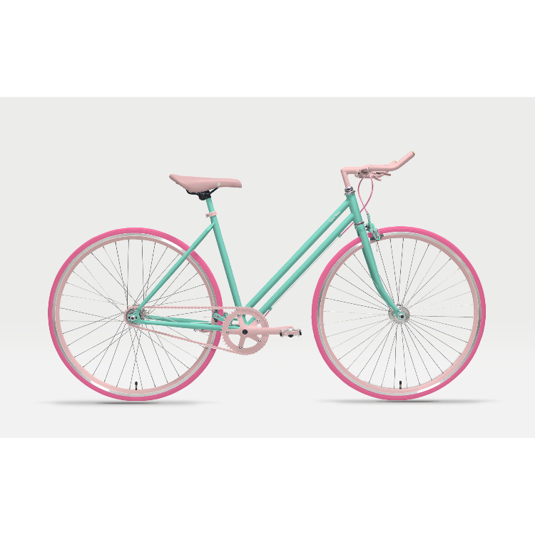 自転車（148cmフレーム） - ＜ベース：デザイン事例・EMERALD GREEN1＞