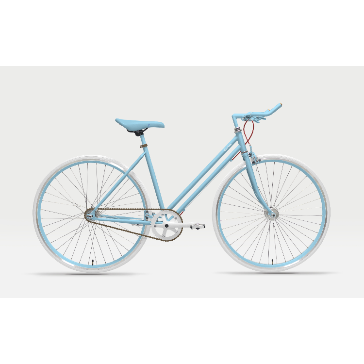 自転車（148cmフレーム） - ＜ベース：デザイン事例・LIGHT BLUE2＞