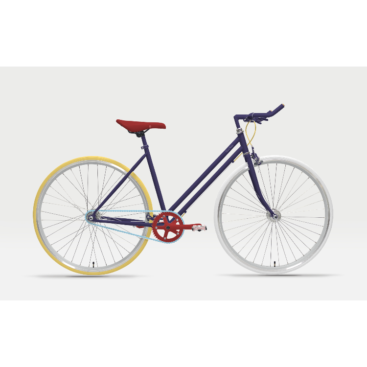 自転車（148cmフレーム） - ＜ベース：デザイン事例・NIGHT PURPLE1＞