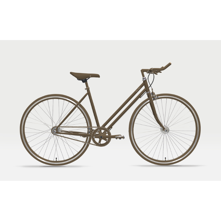 自転車（148cmフレーム） - ＜ベース：一括変更・ブラウン＞