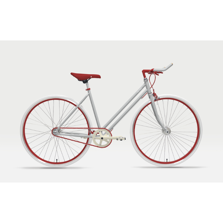 自転車（148cmフレーム） - ＜ベース：デザイン事例・PEARL GRAY＞