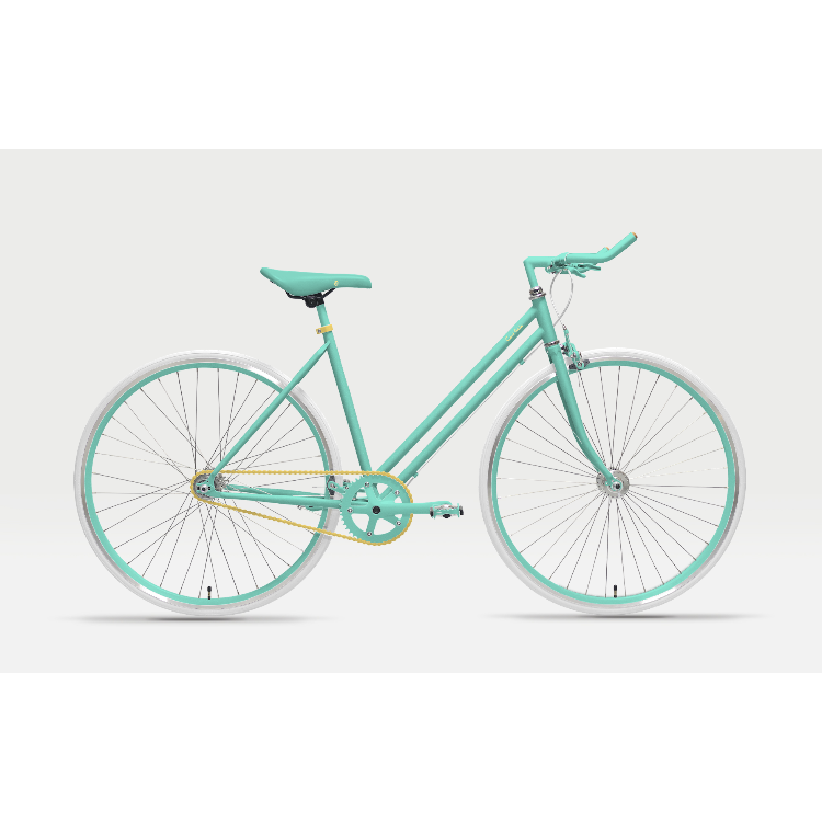自転車（148cmフレーム） - ＜ベース：デザイン事例・EMERALD GREEN3＞