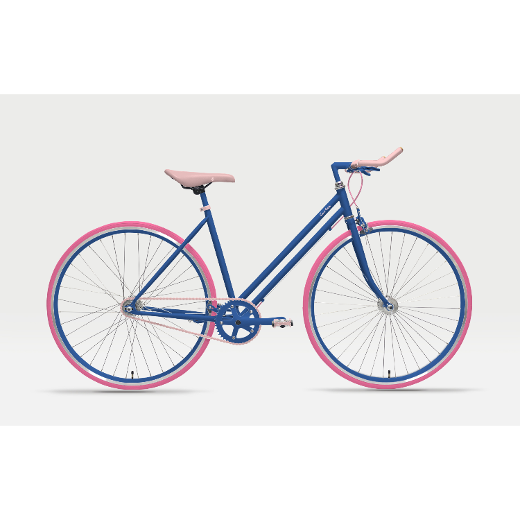 自転車（148cmフレーム） - ＜ベース：デザイン事例・OCEAN BLUE2＞